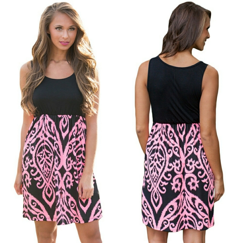 🆕️Pink and Black Dress